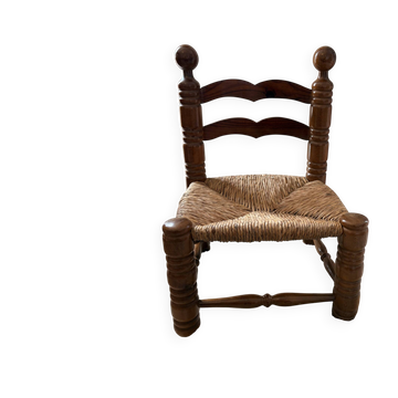 "Fire corner" chair attributed to Charles Dudouyt