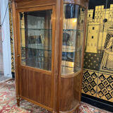 Louis XVI style mahogany display case