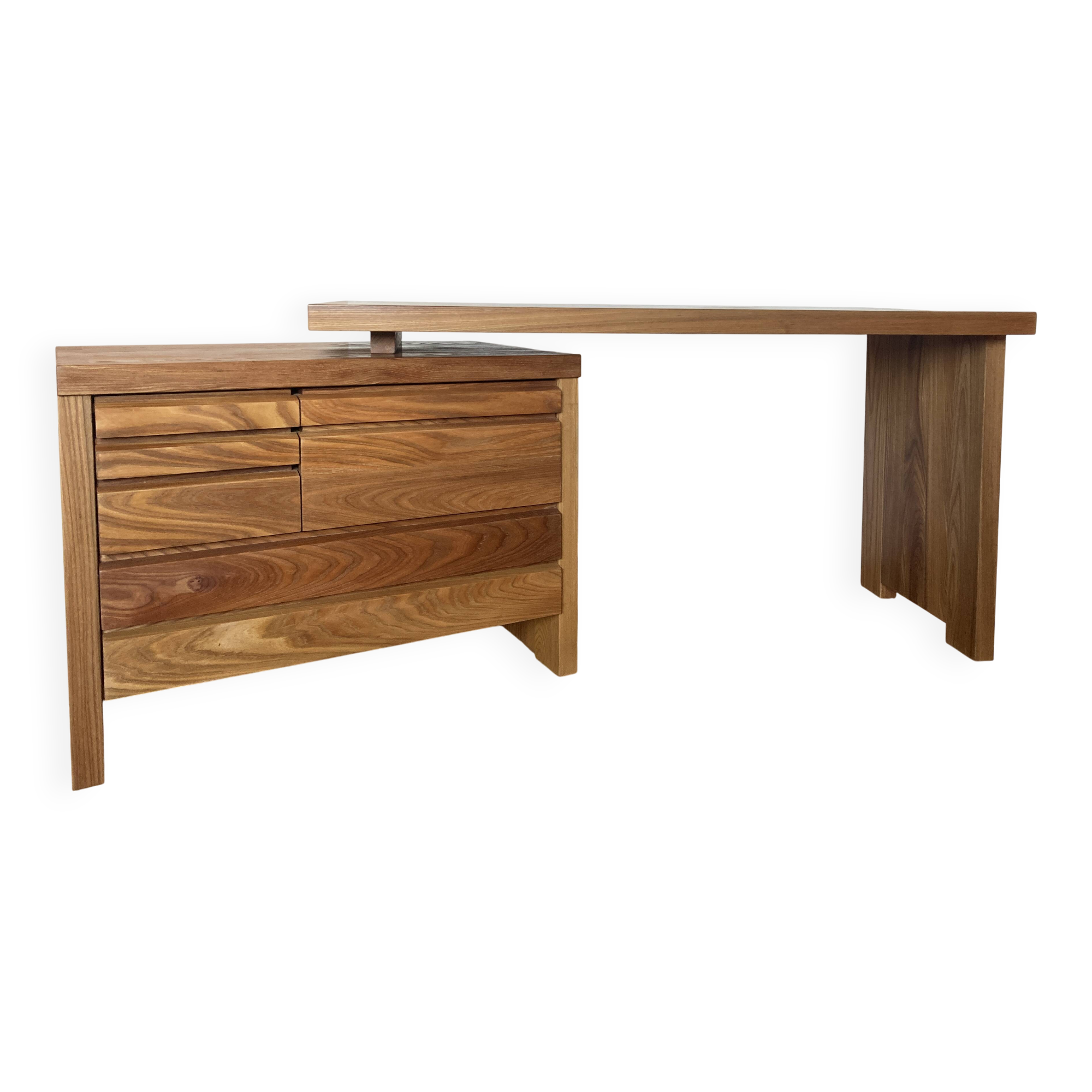 Pierre Chapo B19 Desk Solid Elm