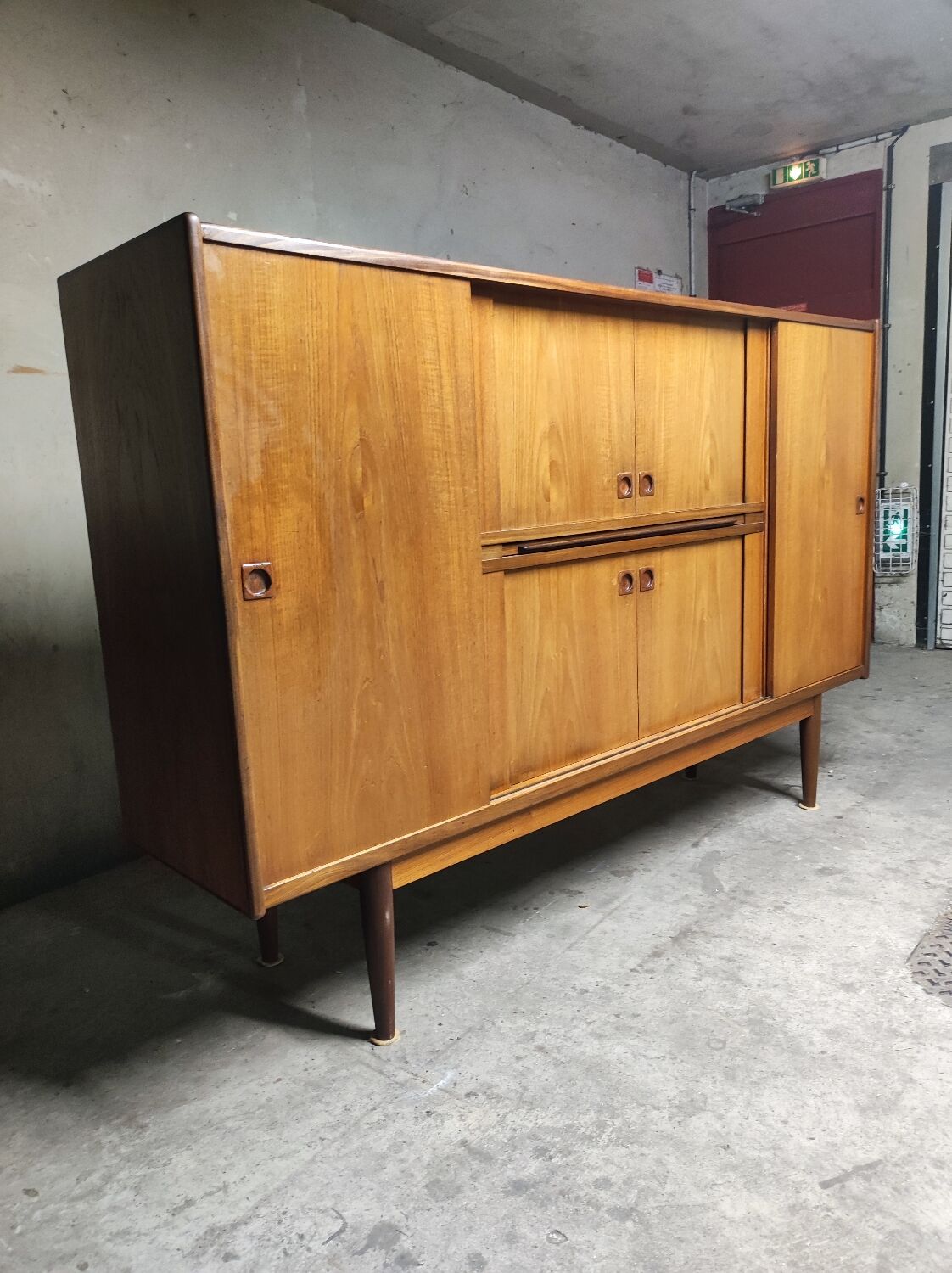 Vintage scandinavian row