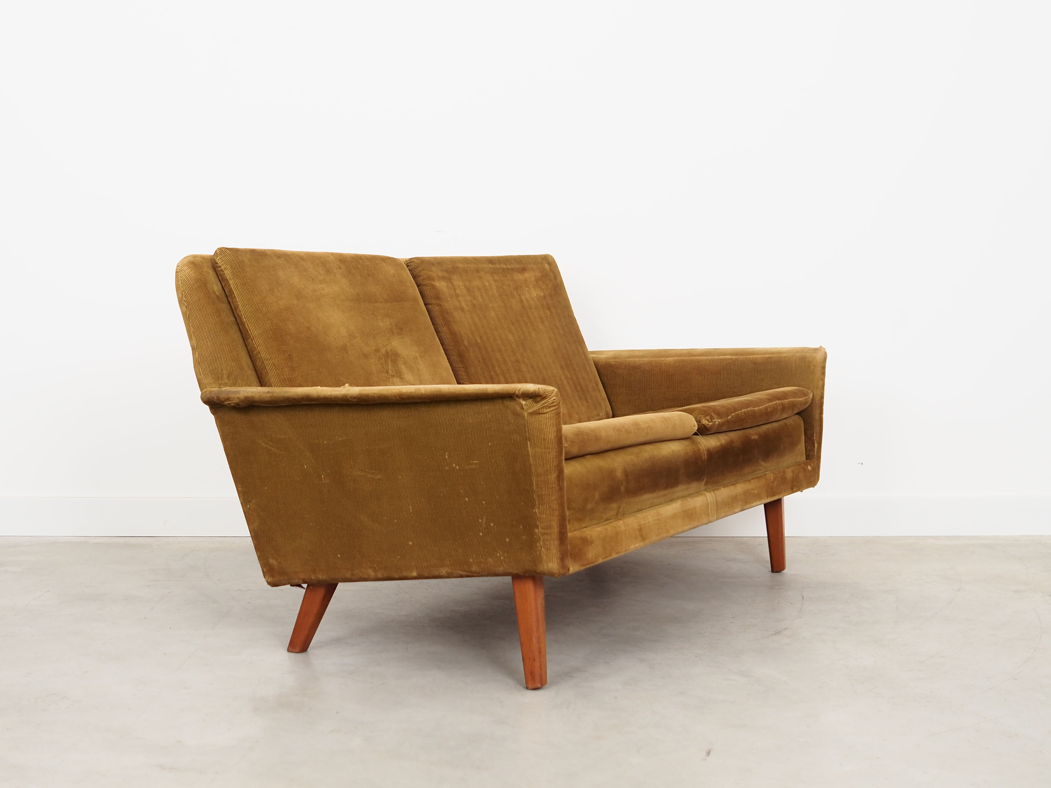 Beech sofa, Scandinavian design, 1960s, designer: Folke Ohlsson, manufacture: Fritz Hansen
