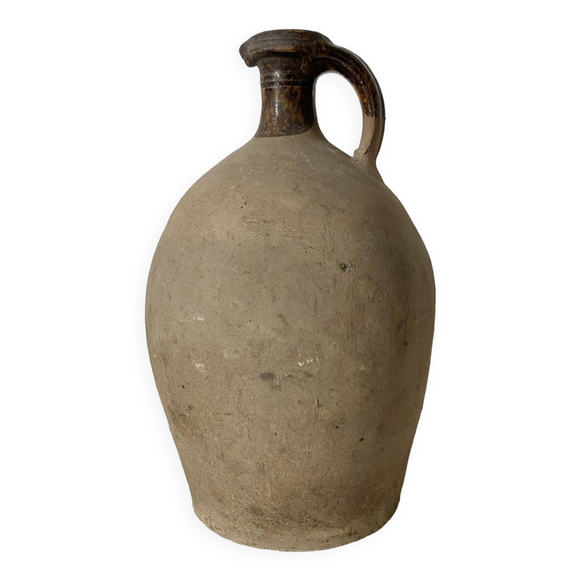 Antique jug, terracotta jar