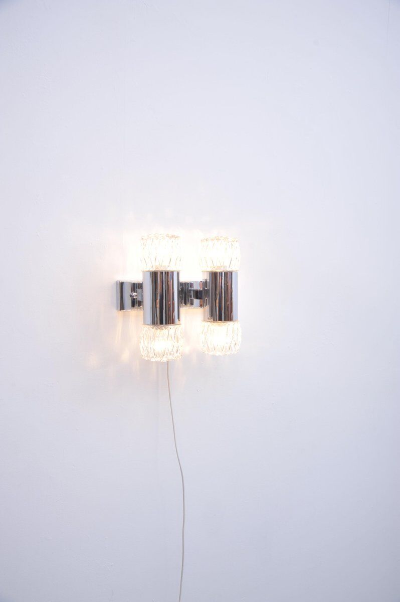 Double wall lamp by Staff Leuchten, 1960s