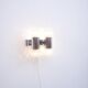 Double wall lamp by Staff Leuchten, 1960s