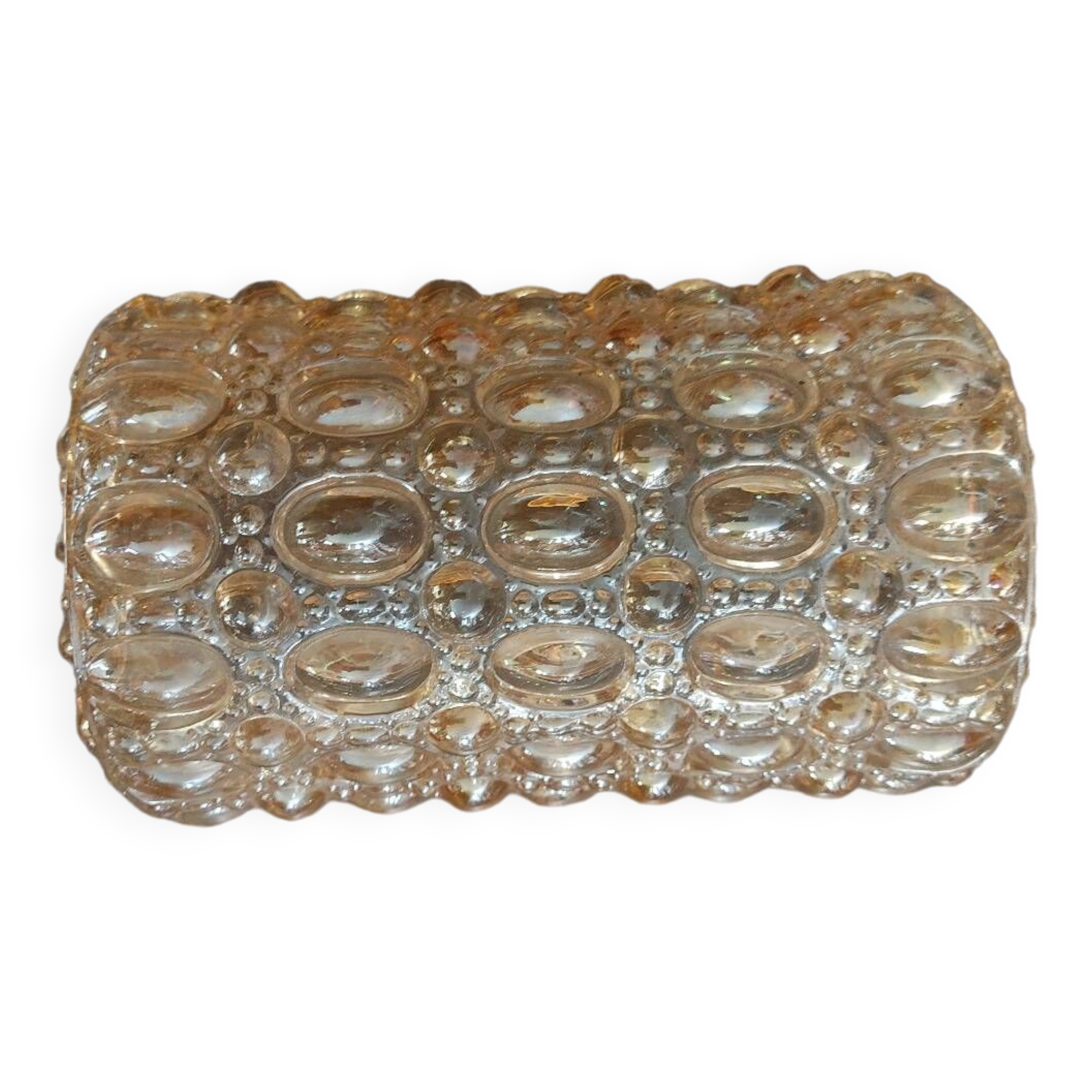 Limburg vintage amber wall light