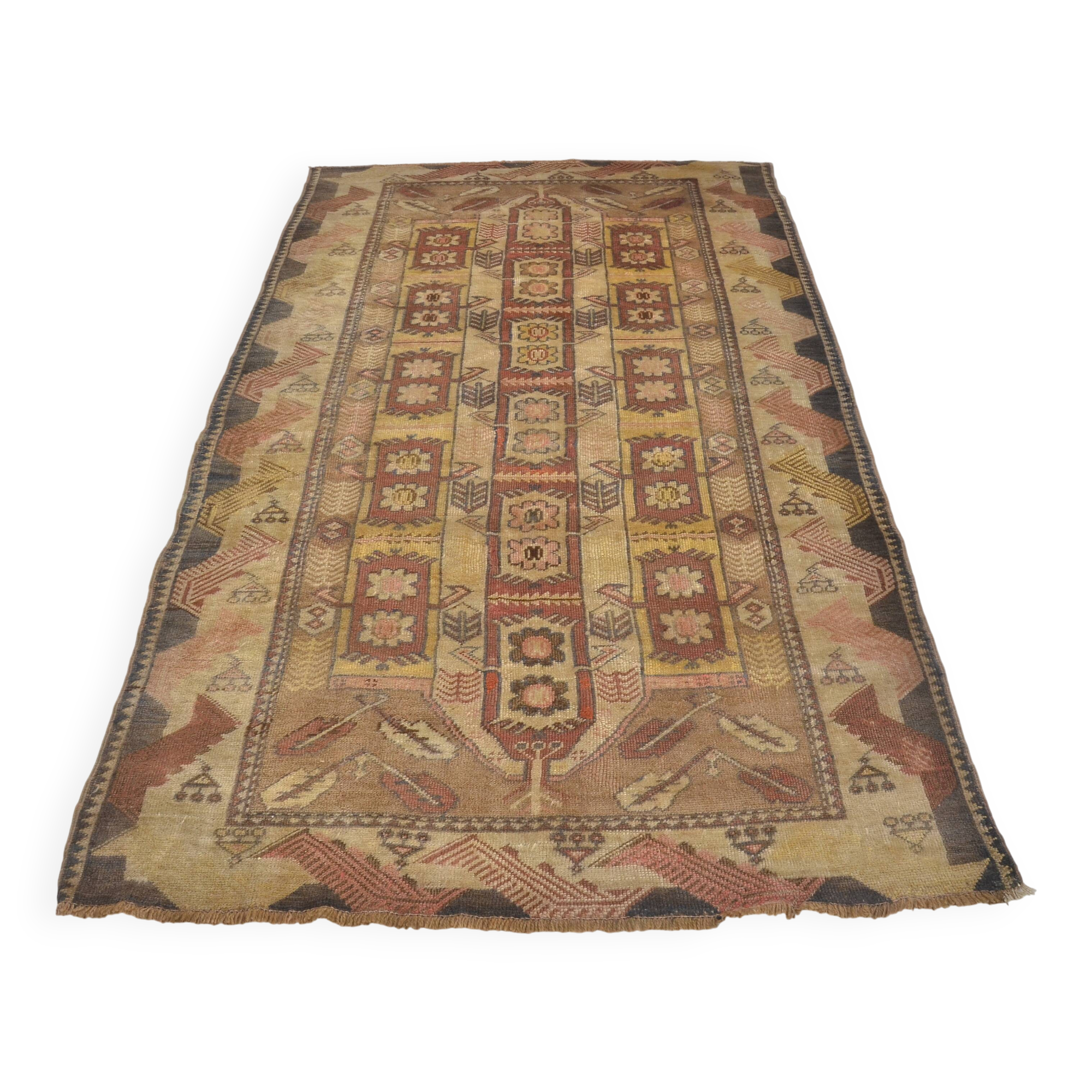 Tapis vintage anatolien neutre sku m98