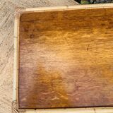 Table basse vintage en rotin