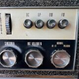 Transistor radio from the 70s, inter brand, for mid century modern apartment decoration