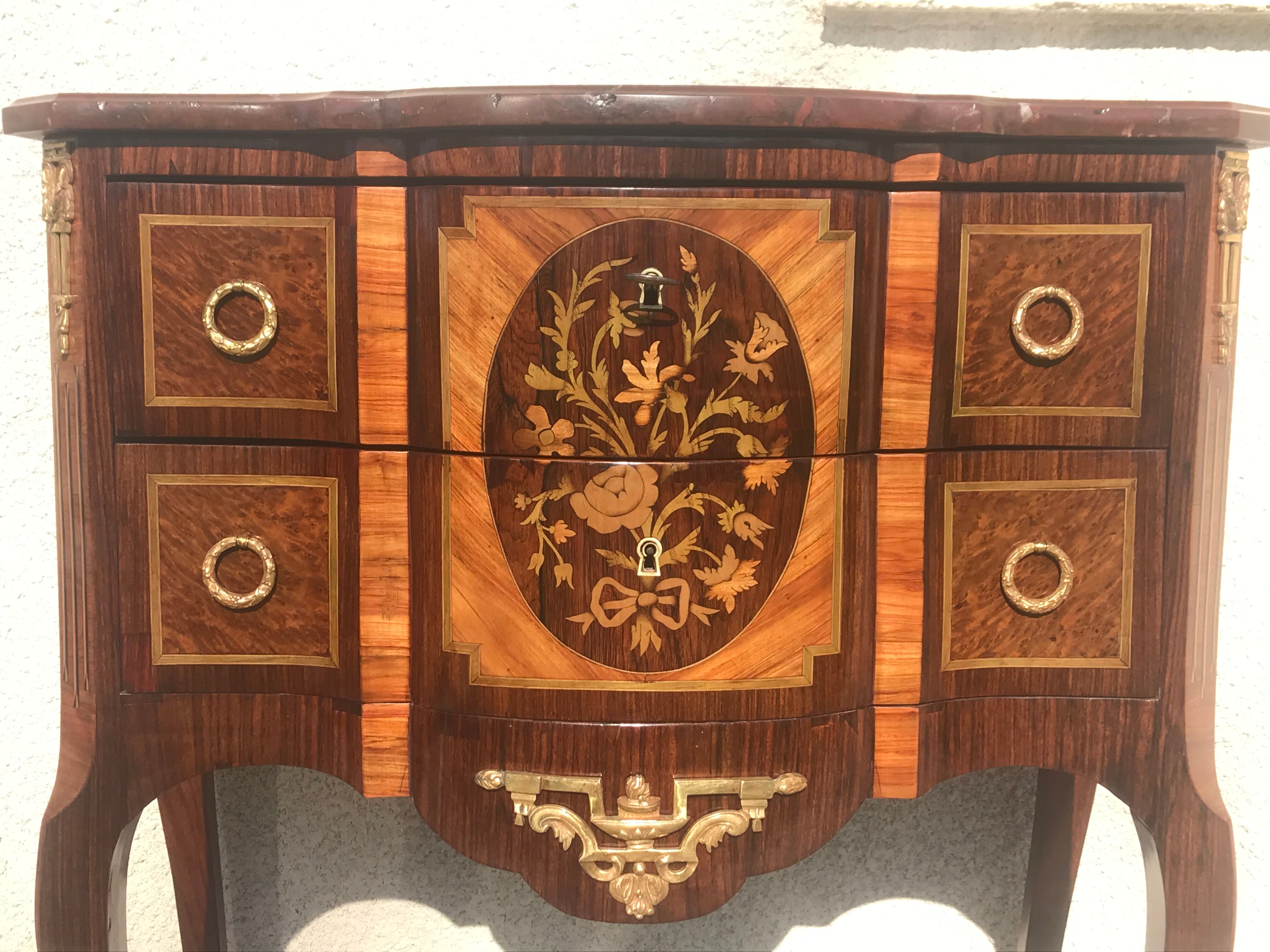 Restored 18th Transition dresser