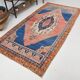 4x9 Oriental Blue Vintage Rug, 137x272Cm