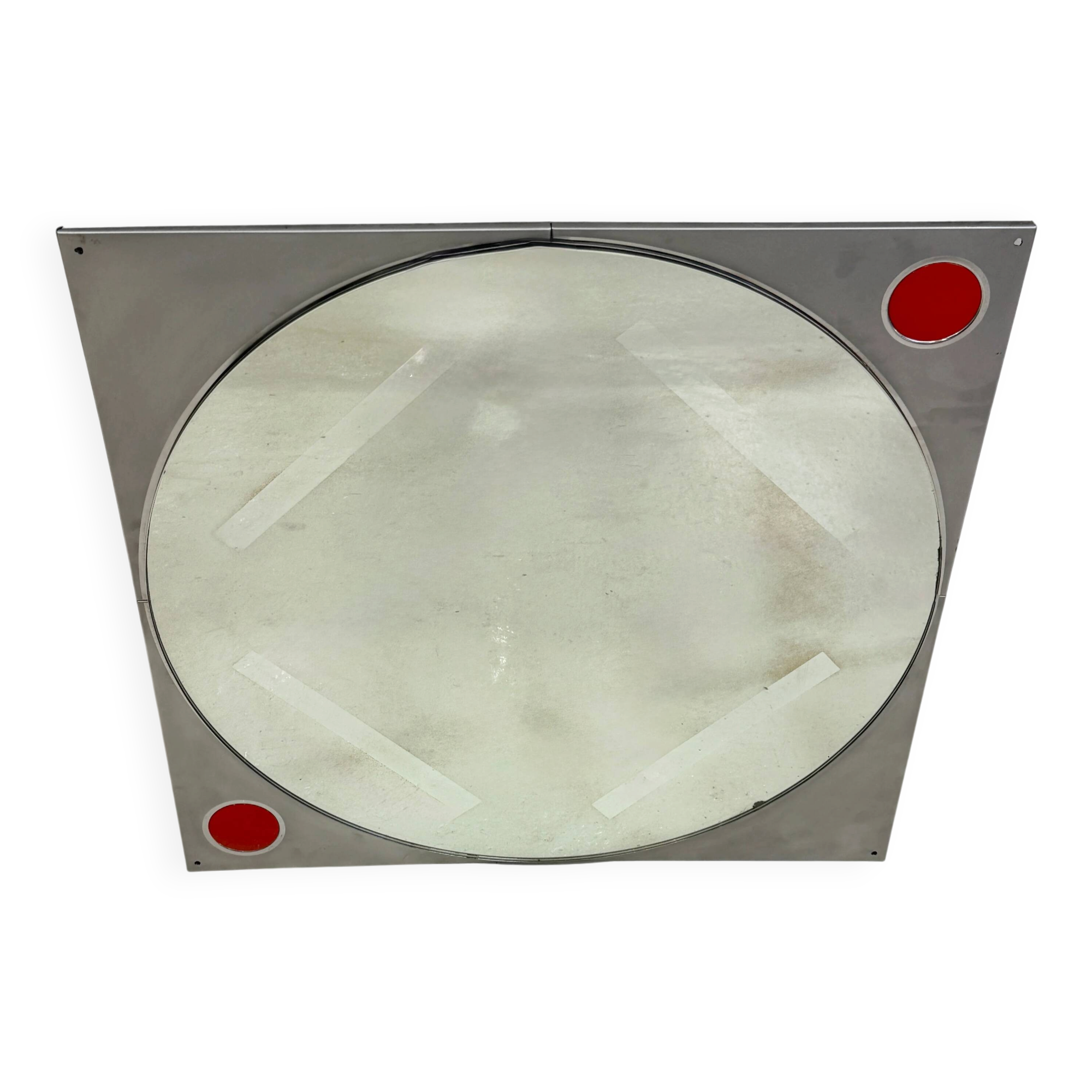 Grand miroir “Space Age” Italie — 1970s