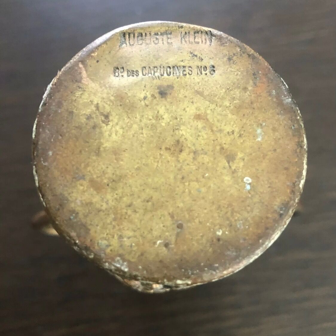 Vase à l'abeille, dinanderie Auguste Klein 1900