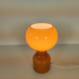 Vintage glass table lamp by Jean Paul Emonds-Alt for Philips 1960s