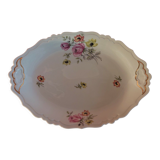 Oval porcelain serving dish from Limoges Charbernaud and Larcher