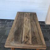 Walnut farmhouse table