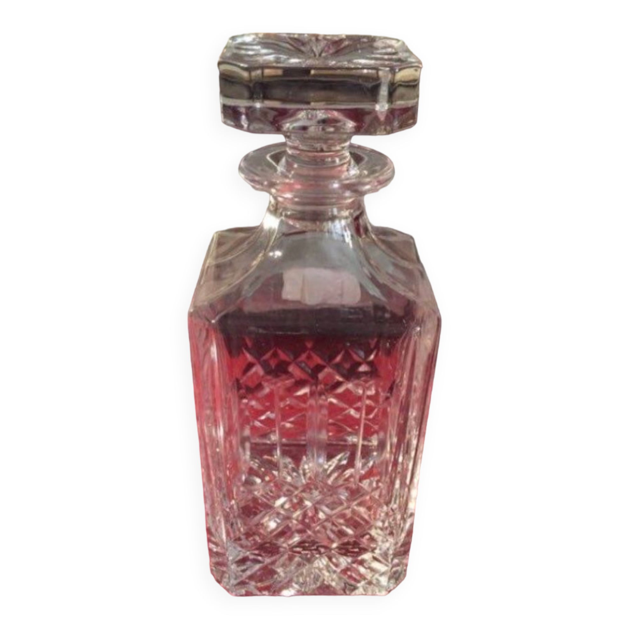 Baccarat crystal whiskey decanter