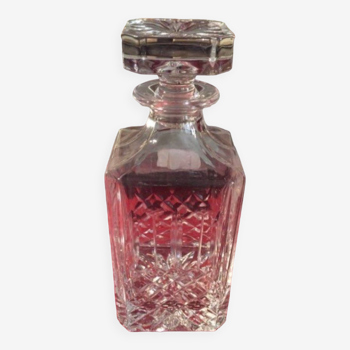 Baccarat crystal whiskey decanter