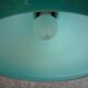 Lampe de cordonnier turquoise