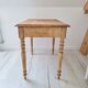 Farmhouse style side table in solid wood