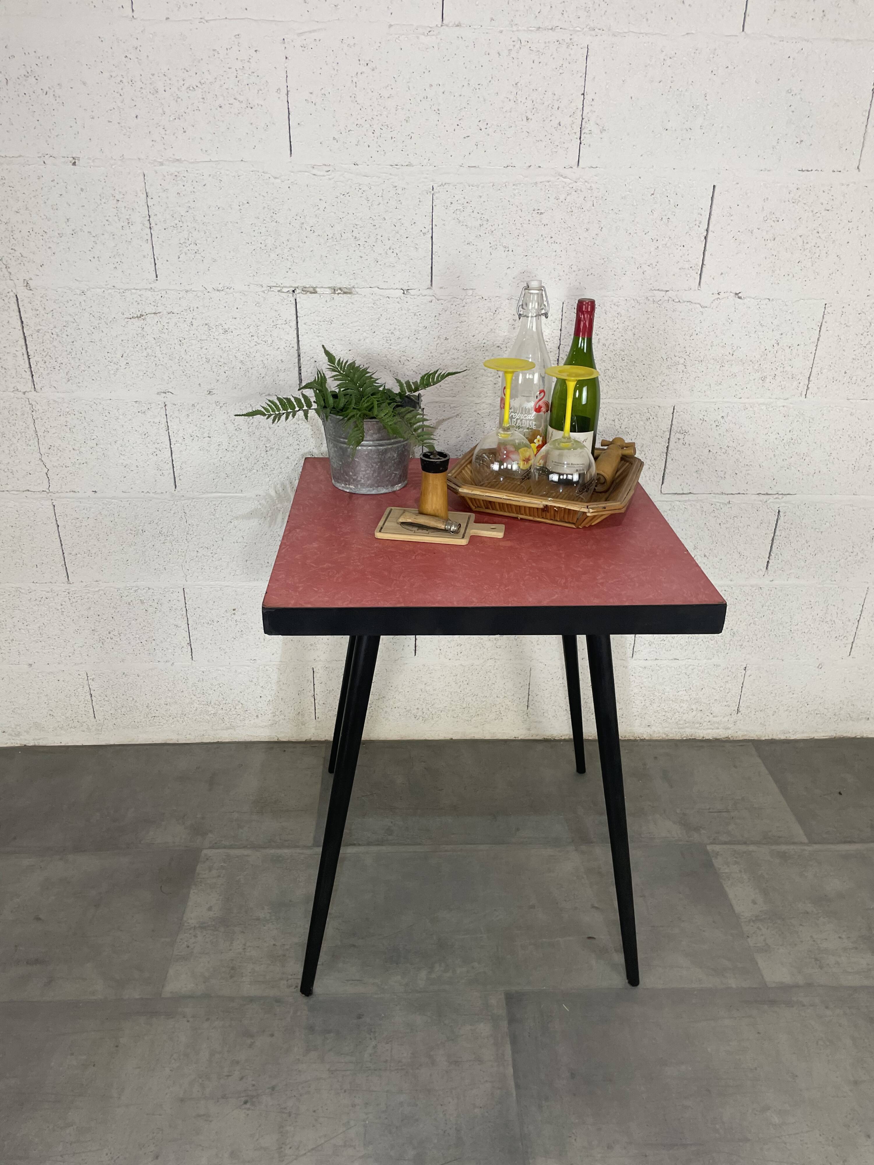 Vintage formica table