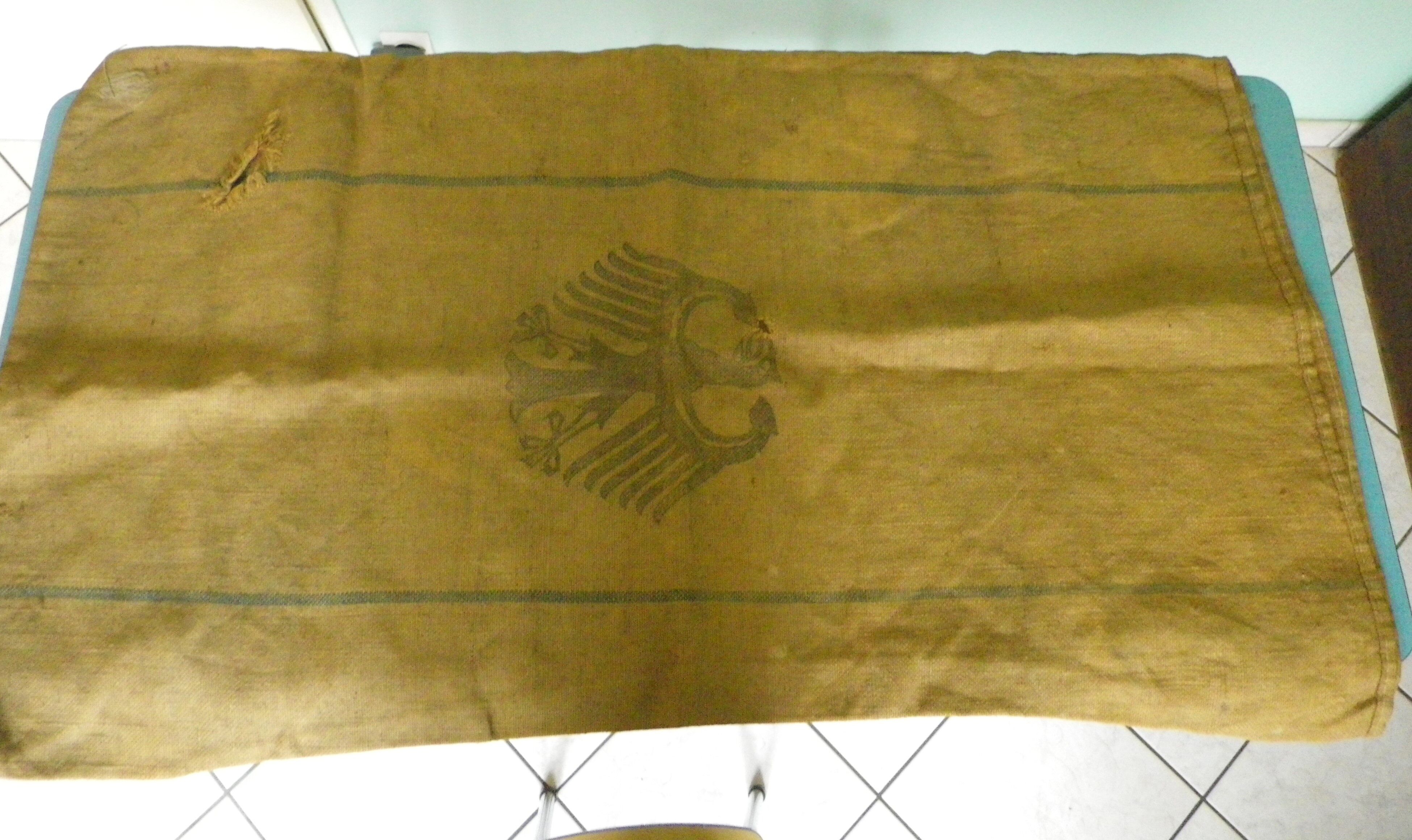 Refueling bag - H.Vpfl. 1935 with national eagle on the back - Collectible - Germany