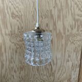Vintage glass pendant lamp