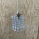 Suspension en verre vintage