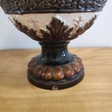 Majolica-style vase