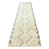 Tapis Tulu moderne noué à la main pour couloir, escalier et cuisine. Options personnalisées disponibles.