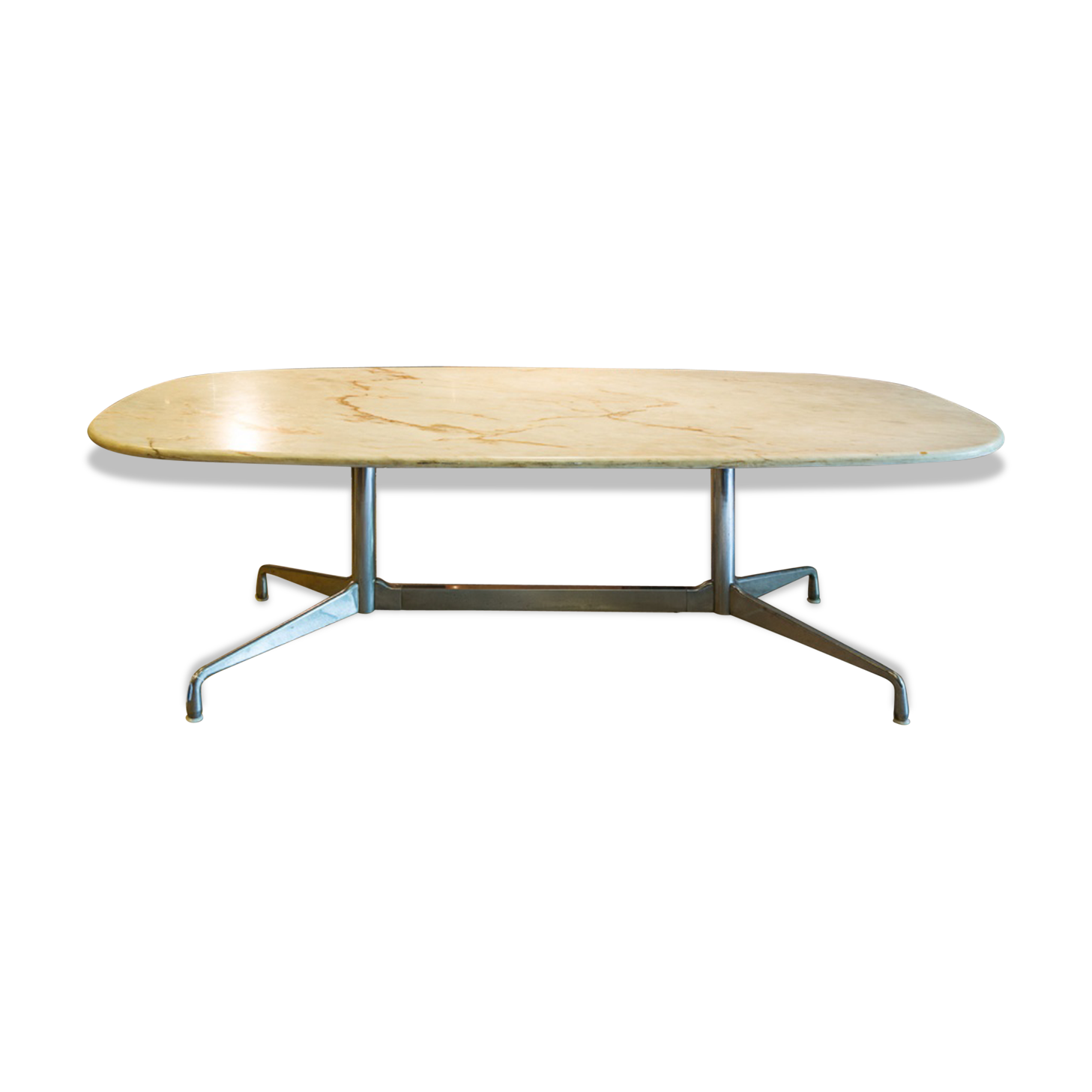 Table of Eames conference in marble, 1958