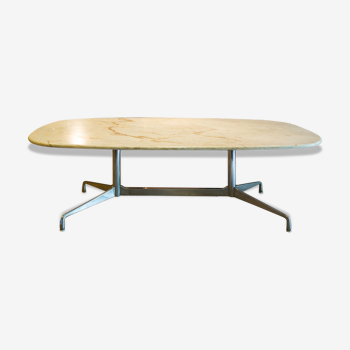 Table of Eames conference in marble, 1958