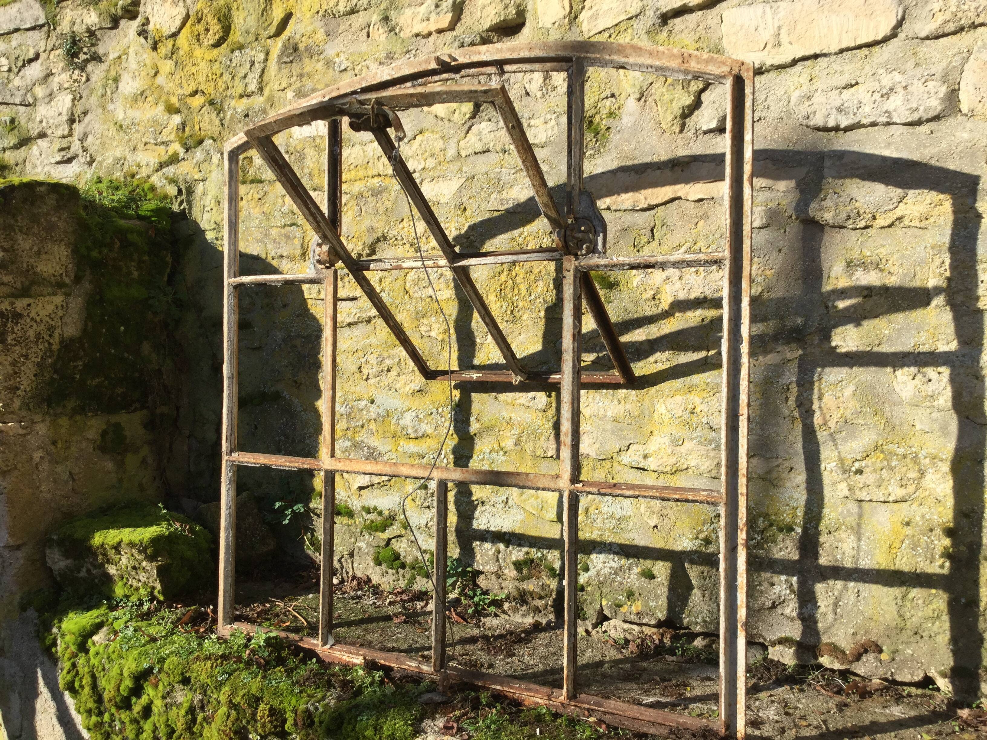 Former cast iron factory window