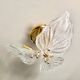 3-sheet Murano glass ceiling lamp for Novaresi