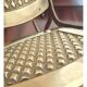 Chaise berçante en laiton vintage - grande miniature