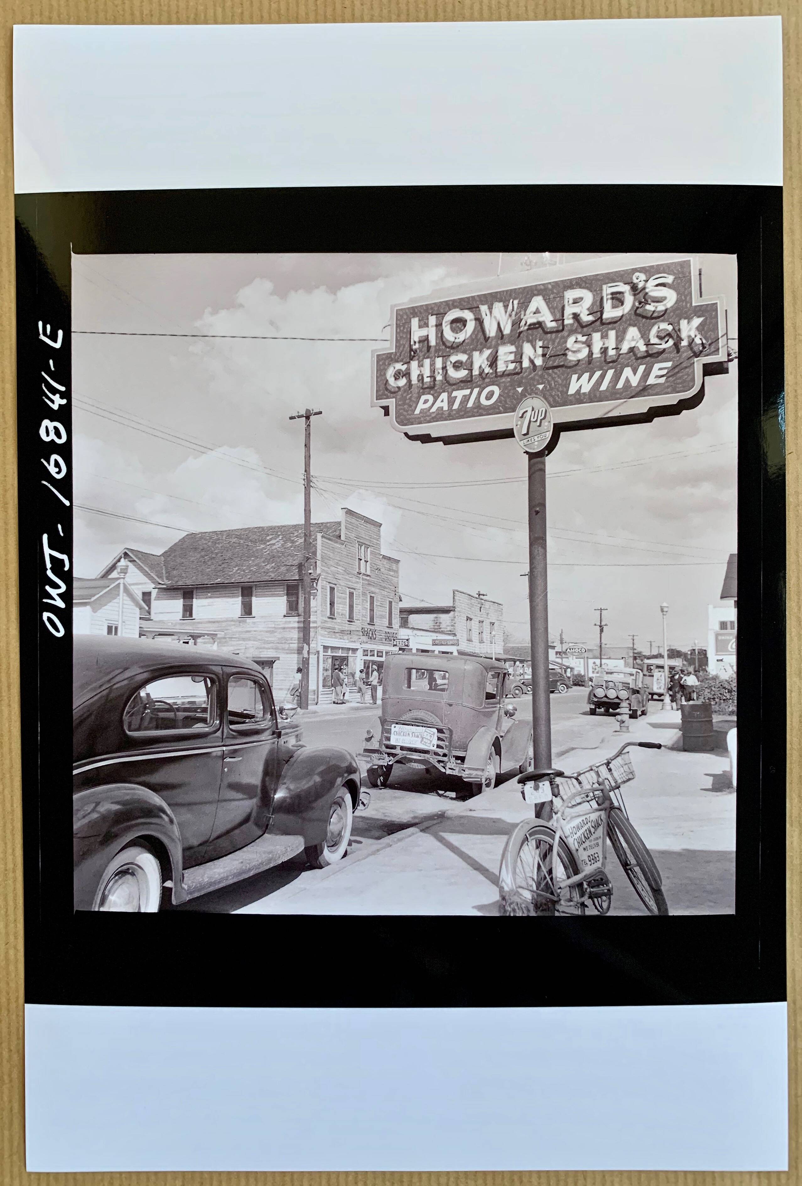 Art photography "Daytona Beach, 1943 – America in the Window"