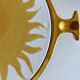 Sun bottom enzo Mari for Le Creuset Italian design 1970