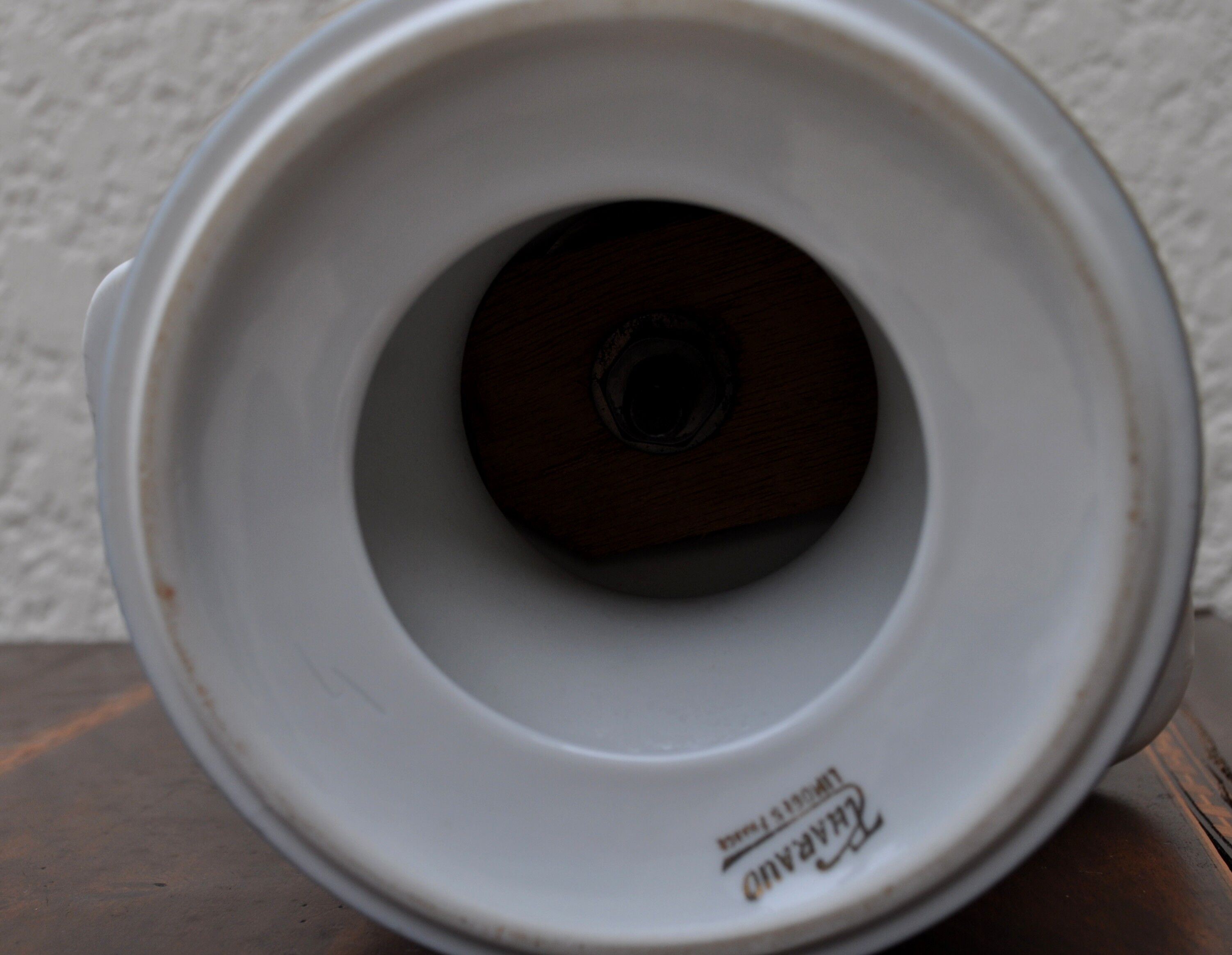 Bust biscuit girl signed Tharaud Limoges