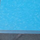 Blue formica set Jafae and its 4 vintage chairs, 70s