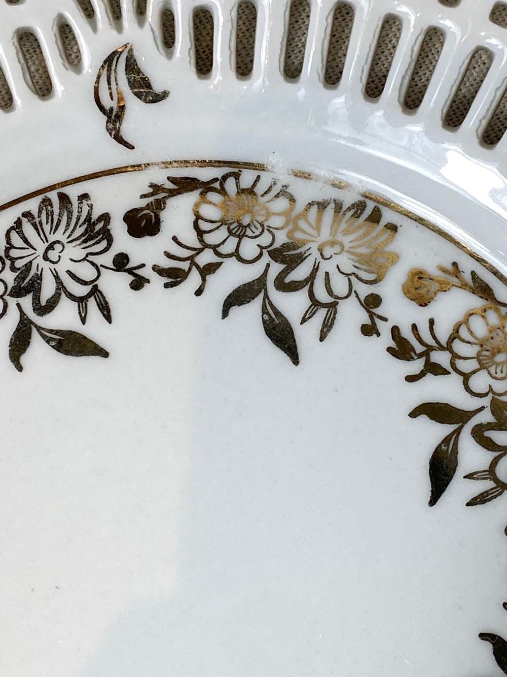 5 dessert plates signed Bavaria Germany