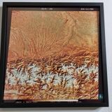 Framed Satellite Photograph - Landsat Image 1980, 42 x 42 cm
