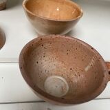 Set of 6 sandstone cups