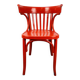 Office armchair Luterma curved wood bistro style