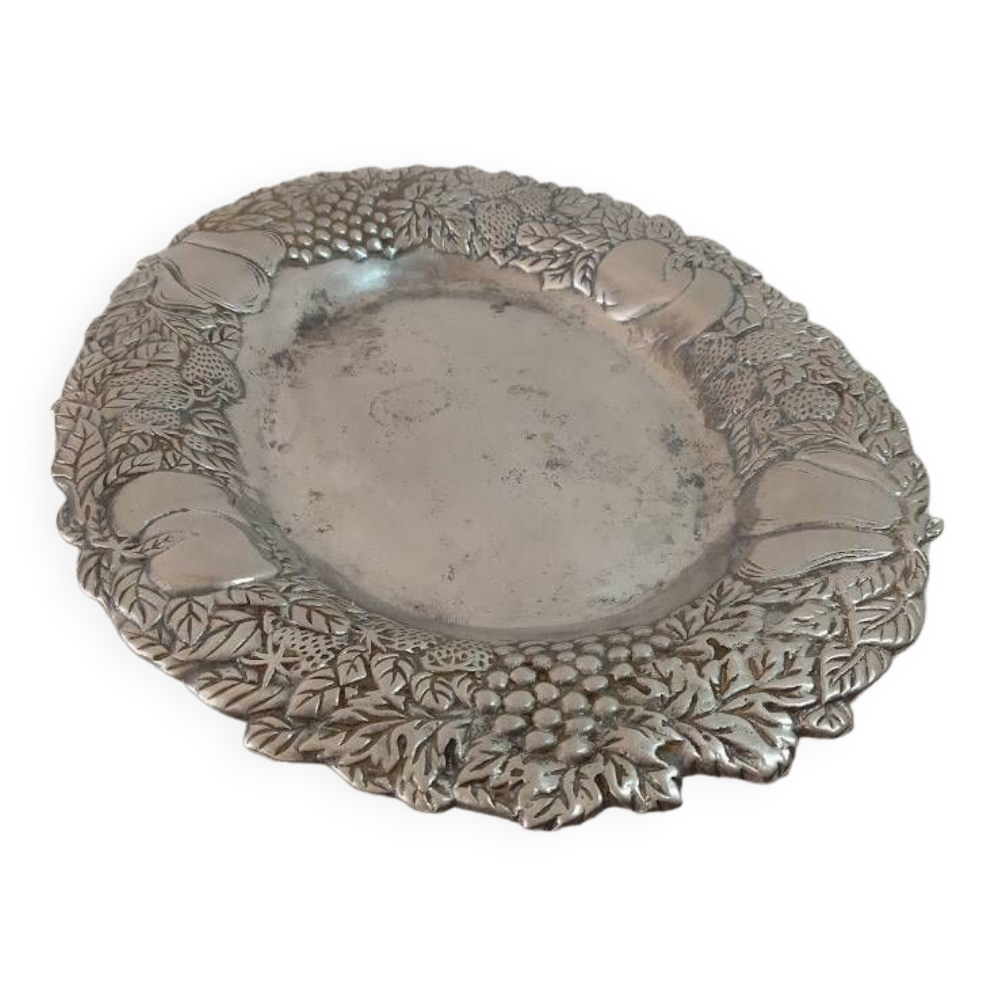 Vintage metal serving tray