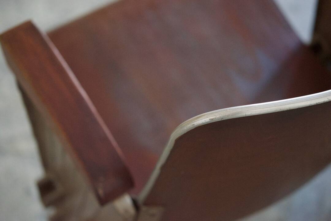 Art deco cinema folding seat 1930