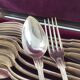 Lemaitre & Ridoux chinon silver metal cultery set