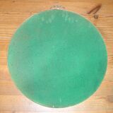 Golden bronze mirror with 55 cm shell