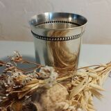 Silver-plated tumbler