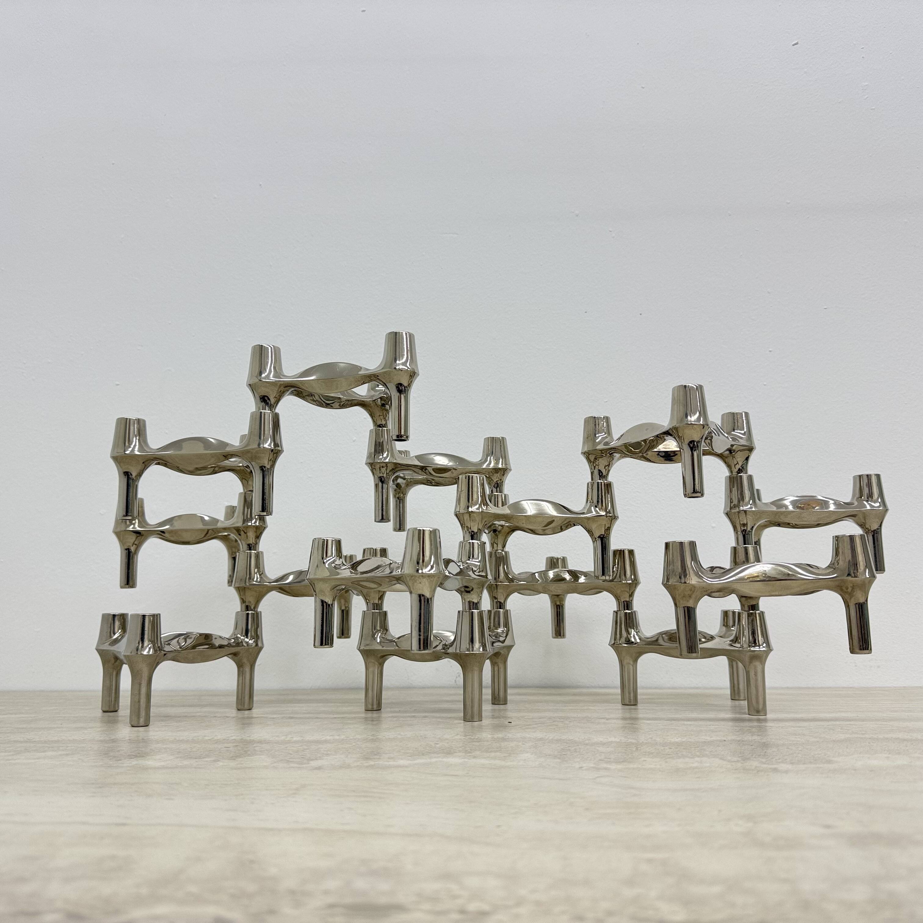 Large XL Candlestick by Fritz Nagel & Ceasar Stoffi and manufactured by BMF