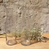 Pair of old milk bottles