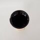 Ceramic vase with geometric shapes decoration signed Martine